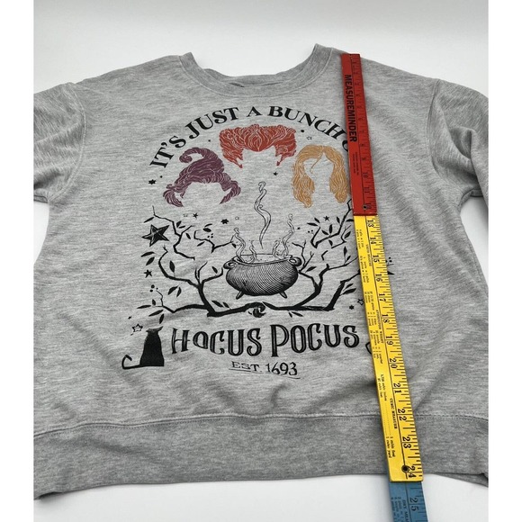Disney JUST A BUNCH OF HOCUS POCUS Pullover SWEATSHIRT Juniors 7-9 - Picture 5 of 5